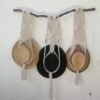portasombreros x3 Perchero de pared para sombreros "Lagunilla"